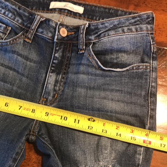 KanCan Mid Rise Distressed Skinny Jeans - Picture 9 of 12